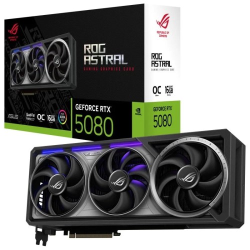 Placa Gráfica Asus ROG Astral GeForce RTX 5080 16GB GDDR7 OC Edition